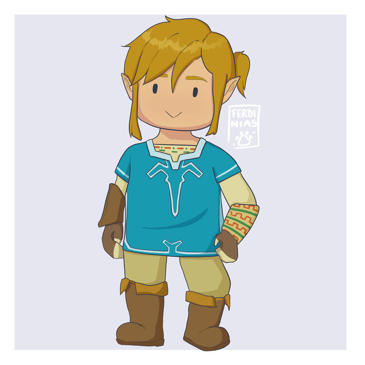 Chibi Link from BOTW