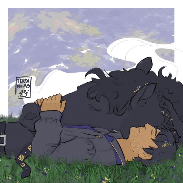 Barnabas and Sleipnir - Final Fantasy XVI