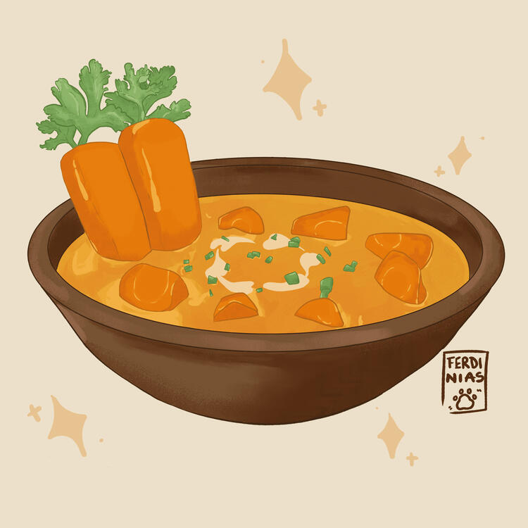 Carrot Stew - Recipe from Zelda BOTW