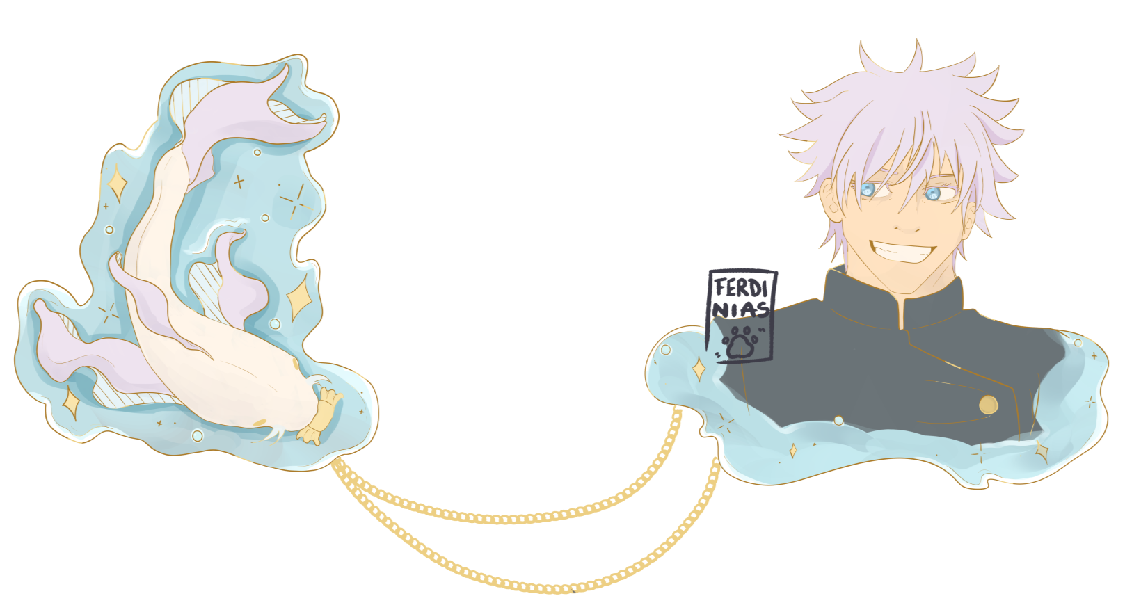 Jujutsu Kaisen - Satoru Gojo double pins